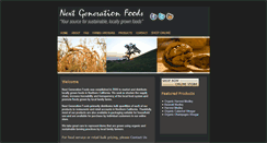 Desktop Screenshot of nextgenfoods.com
